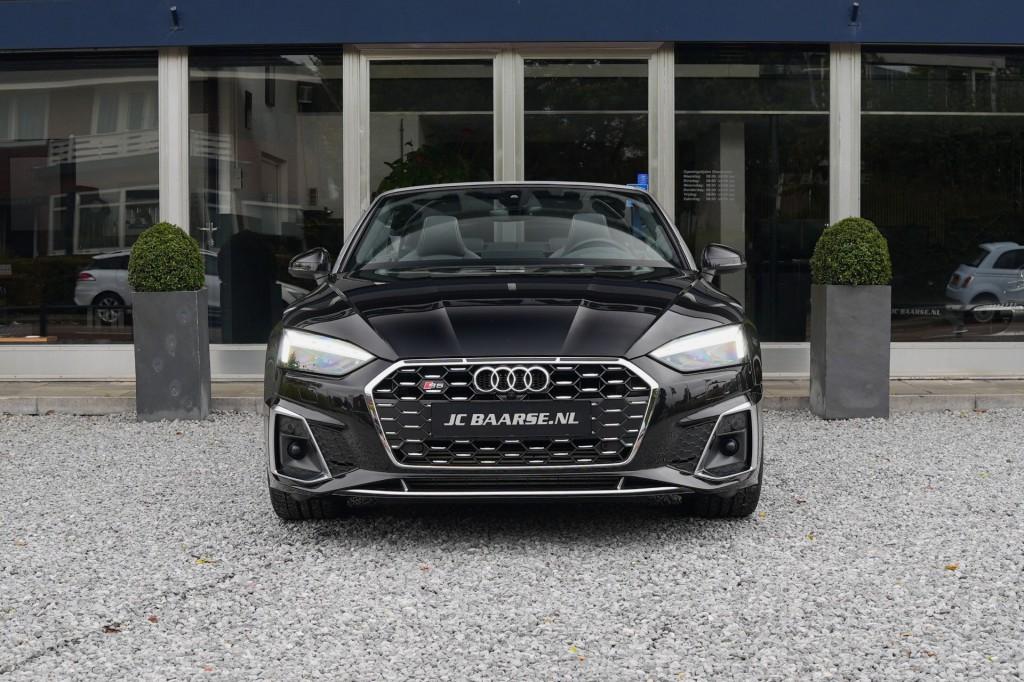 Audi S5 Cabrio 3.0 TFSI Quattro, Auto's, Audi, Gebruikt, 2995 cc, 4 stoelen, Zwart