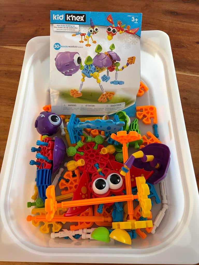 Kids K'nex dino 85661, Kinderen en Baby's, Speelgoed | Bouwstenen, Ophalen of Verzenden, Zo goed als nieuw, K'nex