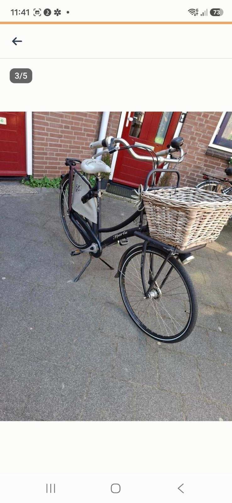 Damesfiets Sparta., Ophalen, Gebruikt, Versnellingen