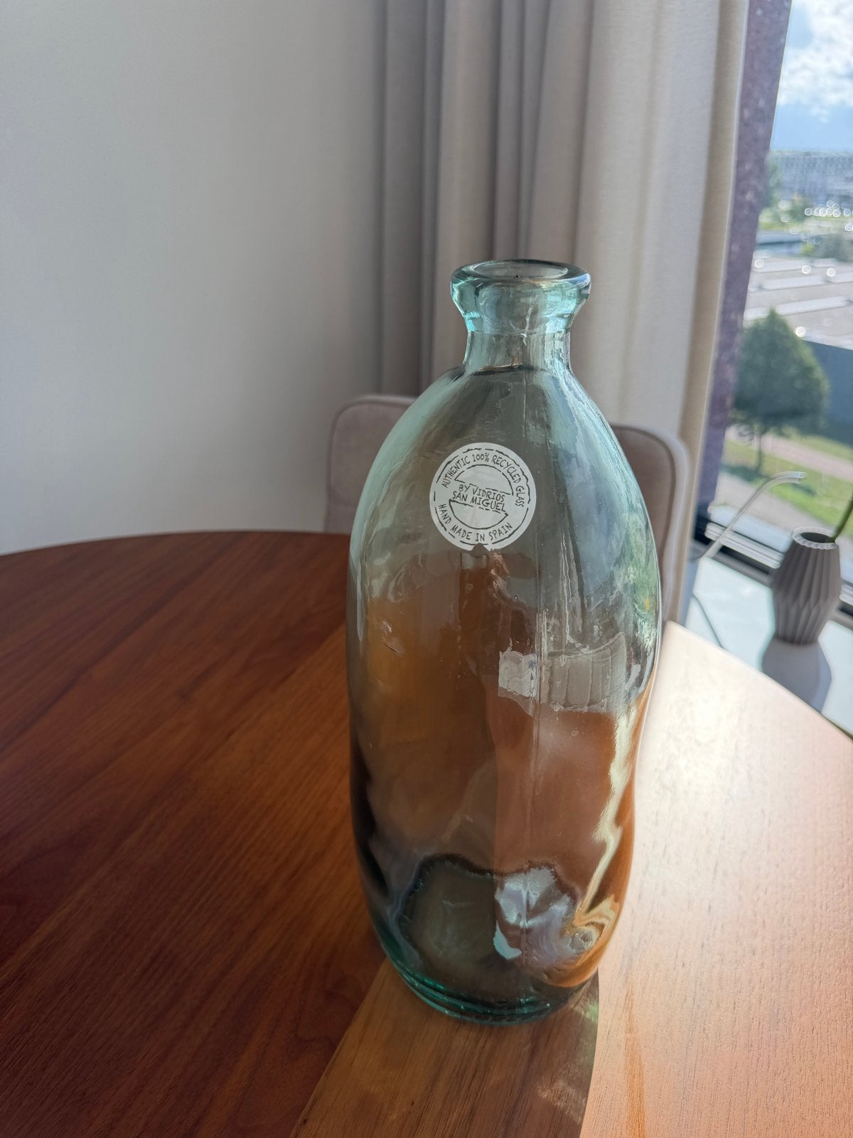 Groene vaas van gerecycled glas - San Miguel, Ophalen
