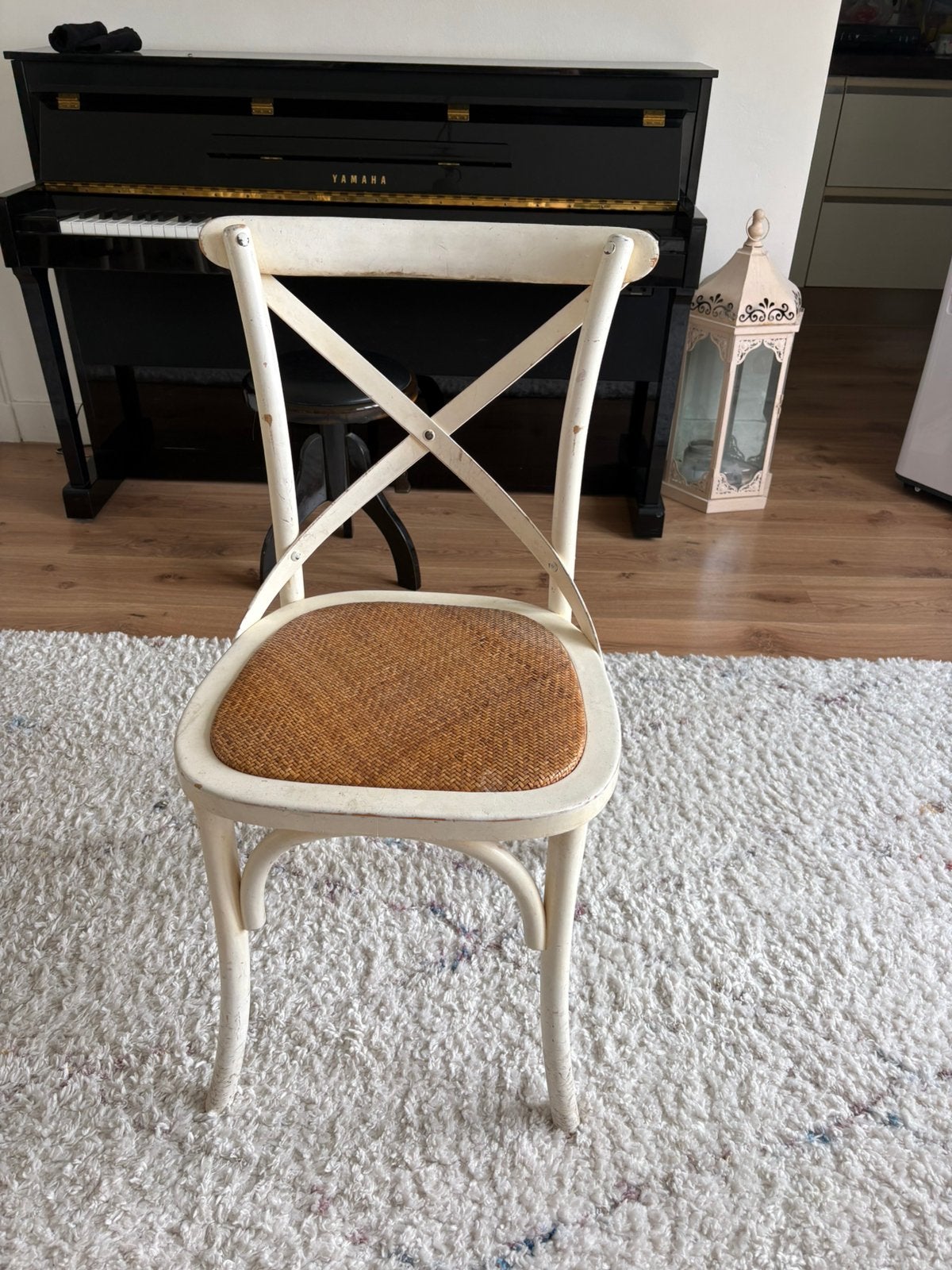 Lifestyle stoel, Huis en Inrichting, Stoelen, Ophalen, Zo goed als nieuw, Wit, Eén