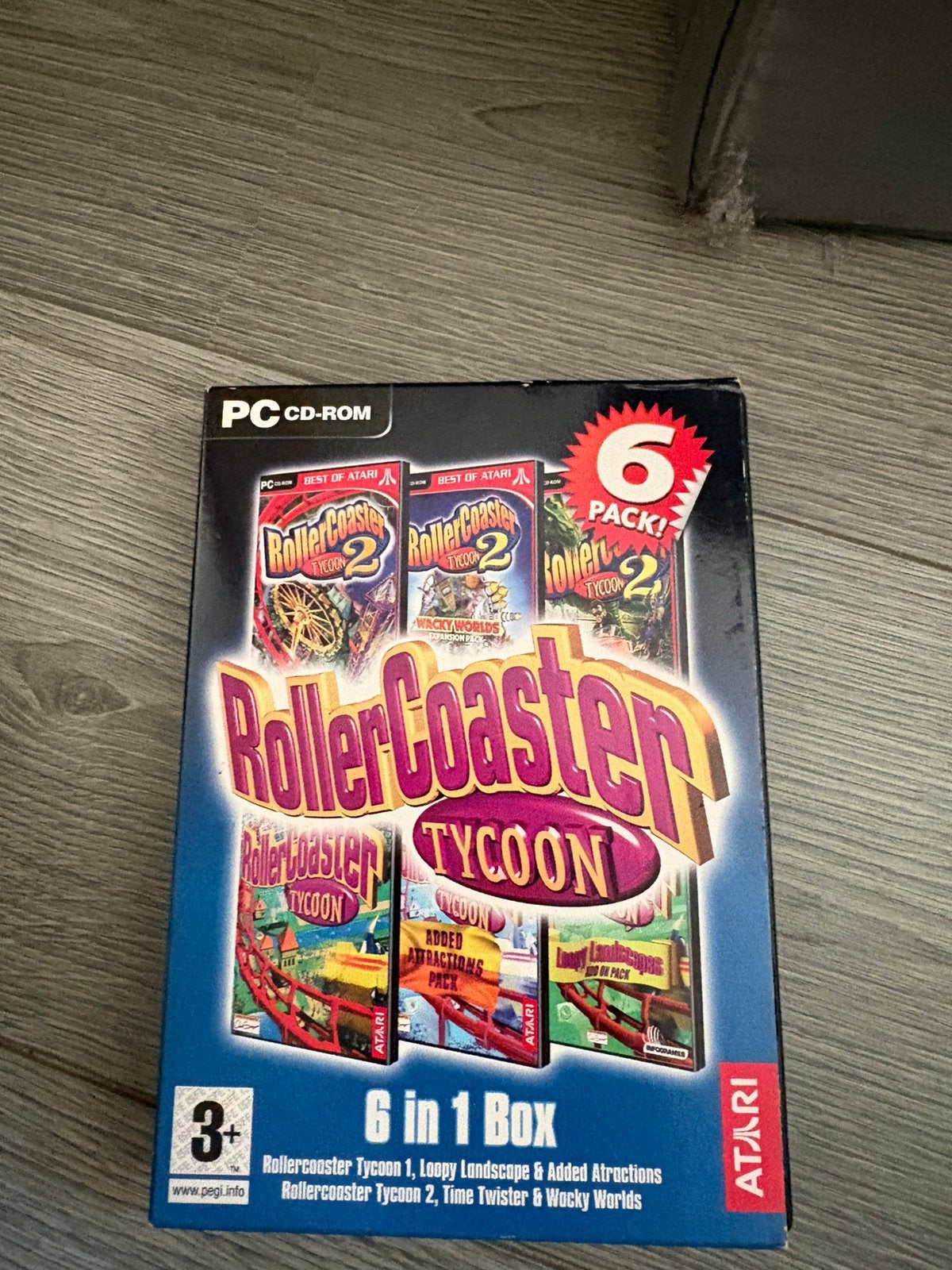 Rollercoaster tycoon 1 en 2, Spelcomputers en Games, Games | Pc, Verzenden, 1 speler, Zo goed als nieuw, Vanaf 3 jaar