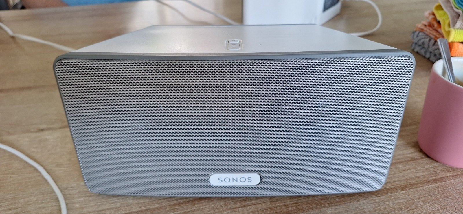Sonos Play:3 Speaker - Gebruikt met lichte gebruikssporen, Audio, Tv en Foto, Luidsprekers, Ophalen of Verzenden, Gebruikt, Front, Rear of Stereo speakers