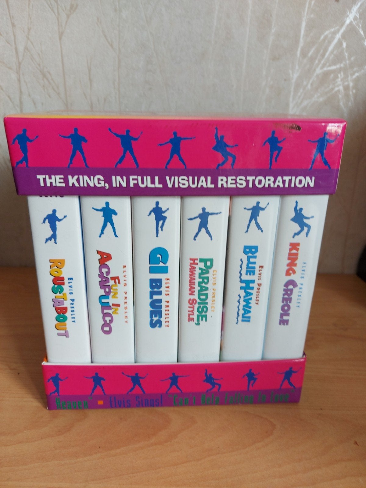 Elvis Presley 6 Films VHS videobanden BOX, Cd's en Dvd's, VHS | Film, Alle leeftijden, Ophalen of Verzenden, Zo goed als nieuw
