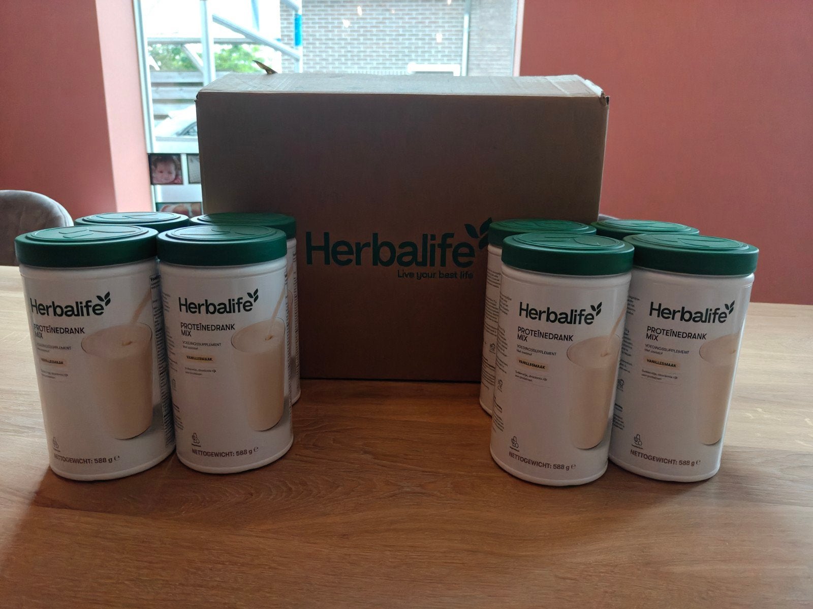 Herbalife Proteïnedrank mix vanillesmaak(verkeerd besteld), Ophalen of Verzenden, Nieuw, Poeder of Drank