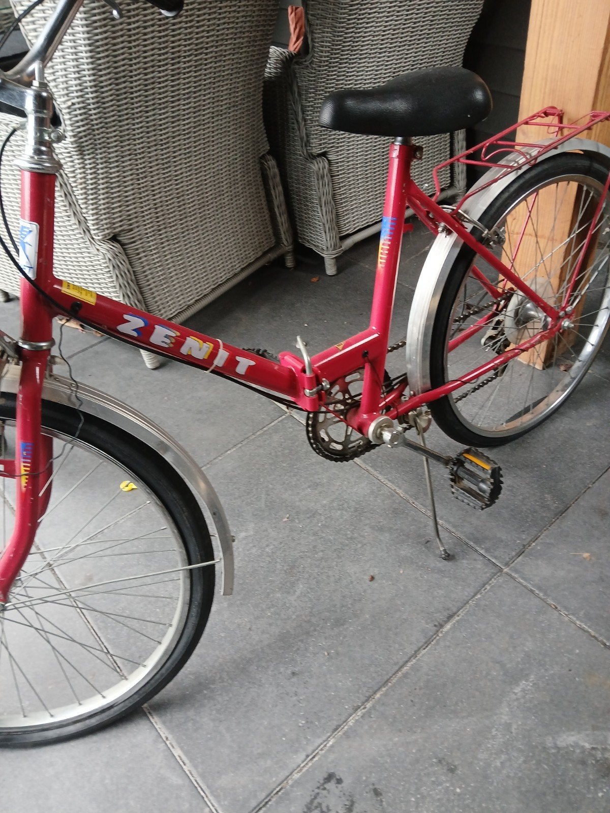 vouwfiets  24 inch  campingfiets, Ophalen, Gebruikt, 20 inch of meer