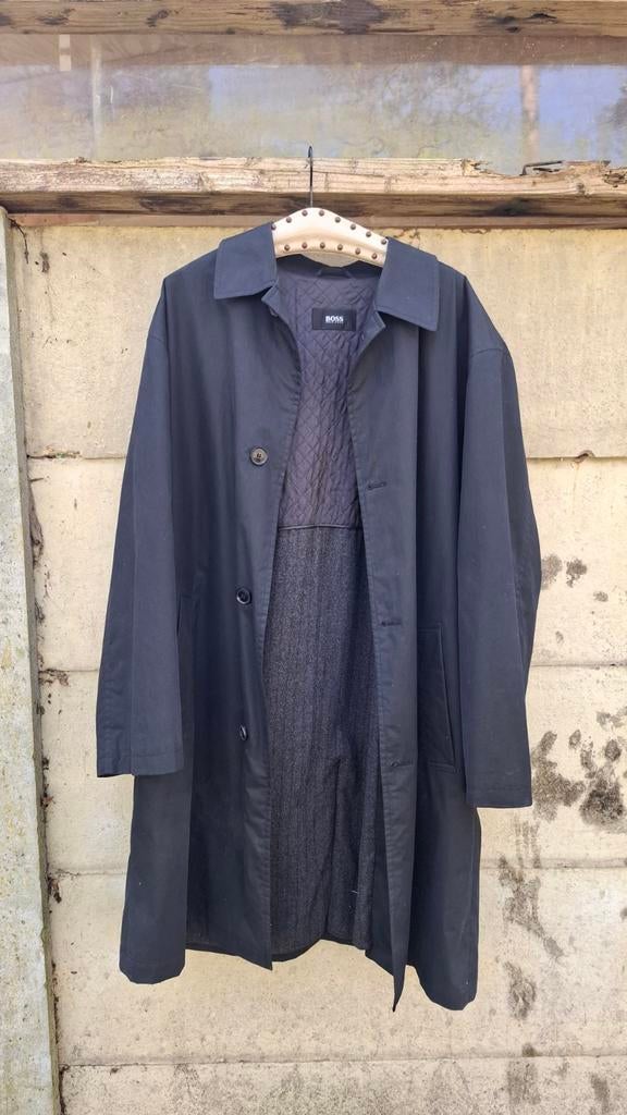 Heren lange blazer Hugo boss, Maat 52/54 (L), Zwart, Ophalen of Verzenden, Zo goed als nieuw