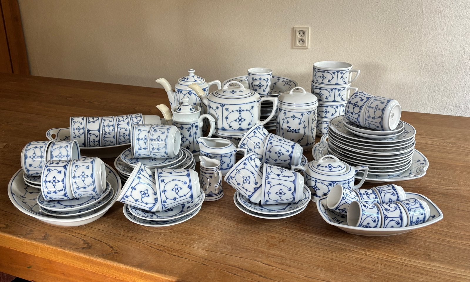 Jäger Eisenberg Blau Saks servies, Ophalen, Gebruikt, Overige typen, Overige stijlen