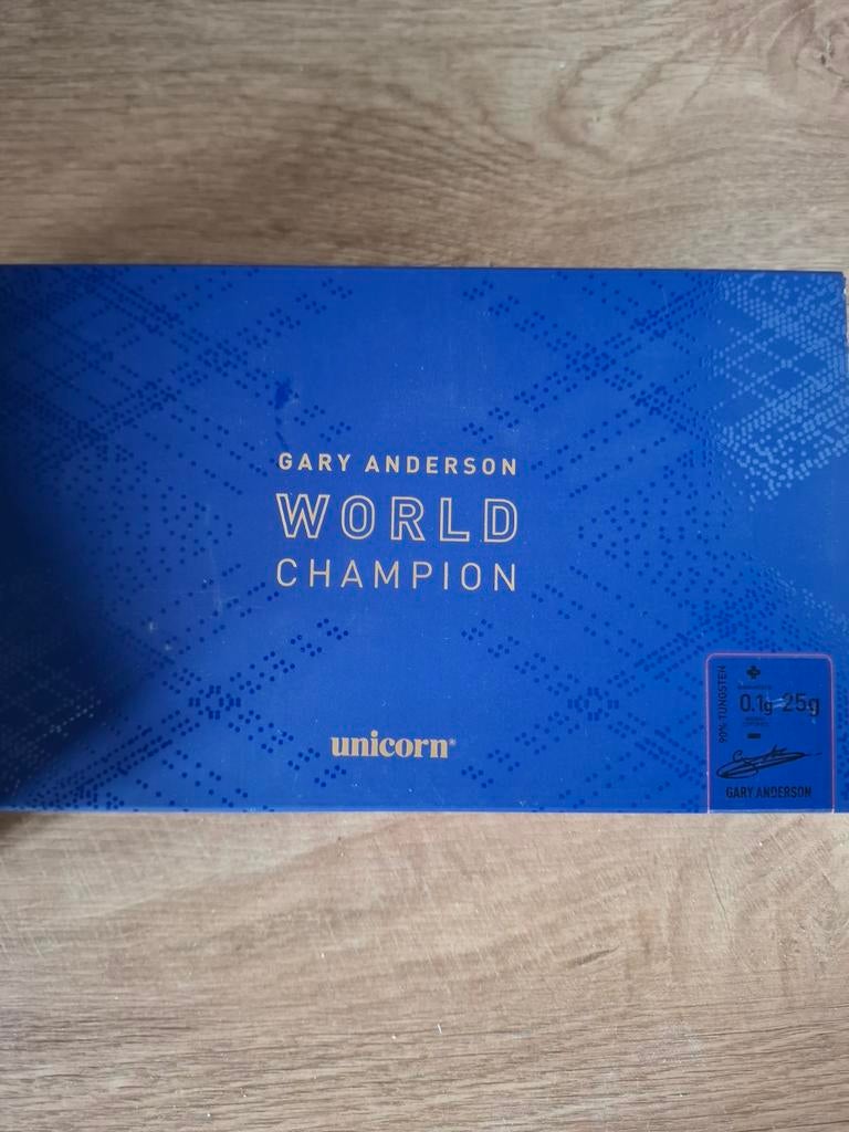 Gary Anderson Phase 6 Darts - 25 gram, Sport en Fitness, Darts, Ophalen of Verzenden, Zo goed als nieuw, Pijlen