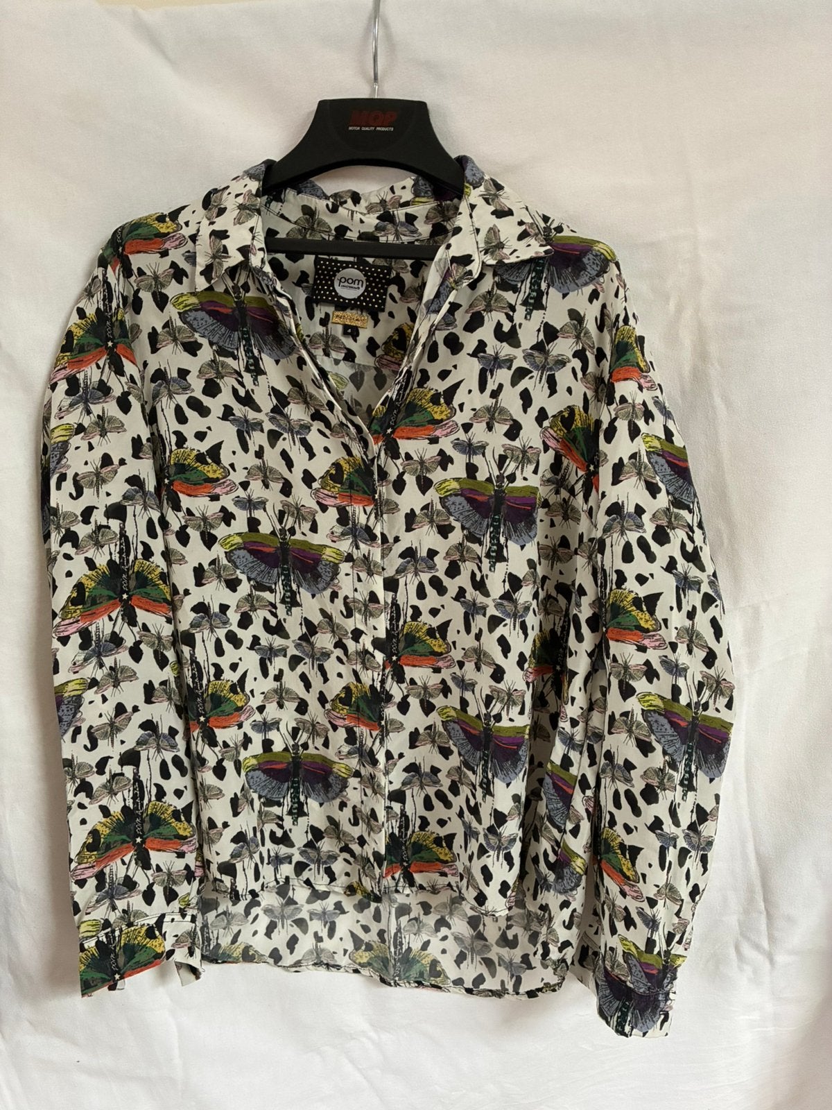 Blouse Pom dames 42-44, Kleding | Dames, Ophalen of Verzenden, Zo goed als nieuw, Maat 42/44 (L)