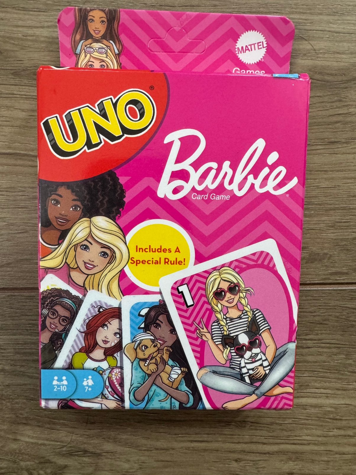 Nieuw Uno Barbie, Vijf spelers of meer, Ophalen of Verzenden, Nieuw