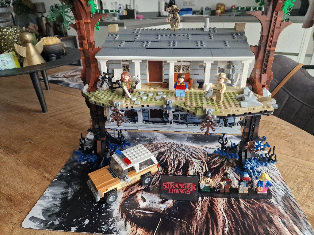 The Upside Down bricks Stranger Things, Kinderen en Baby's, Speelgoed | Duplo en Lego, Compleet, Overige thema's, Ophalen of Verzenden