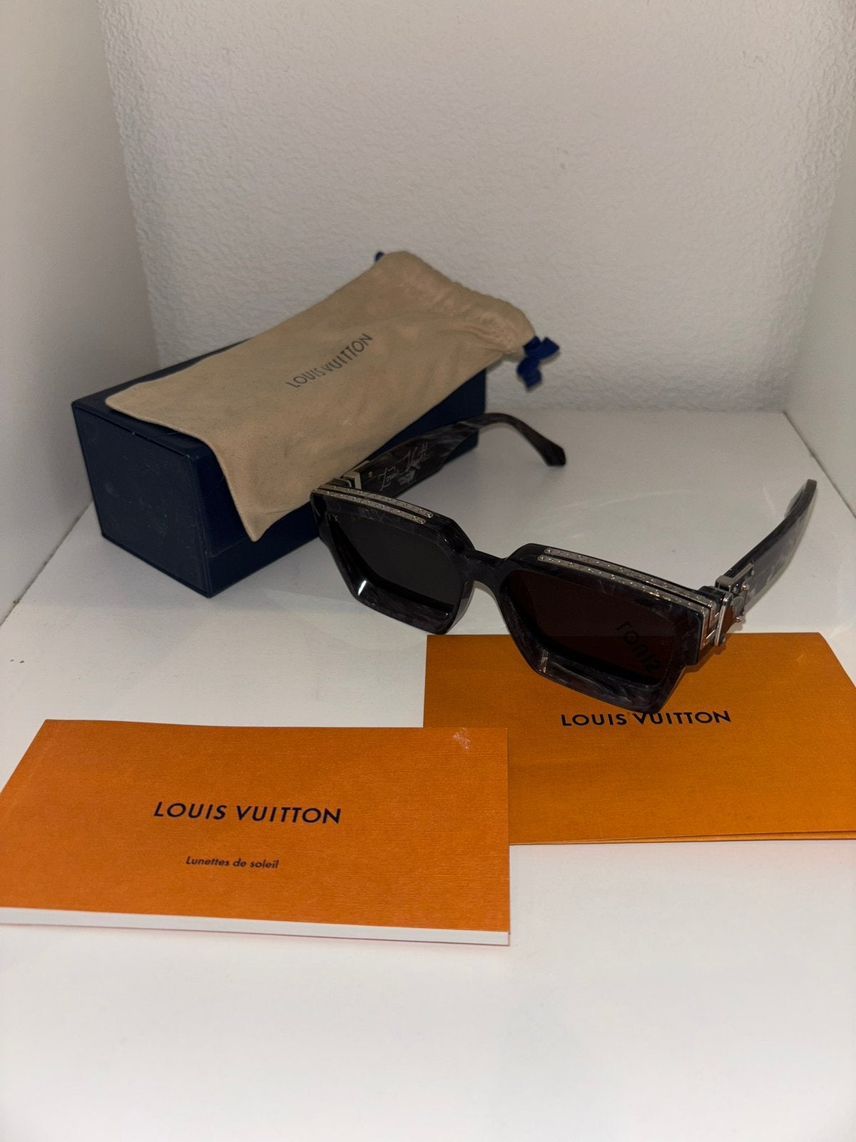 Louis Vuitton Millionaire Zonnebril, Overige merken, Zonnebril, Zwart, Ophalen of Verzenden