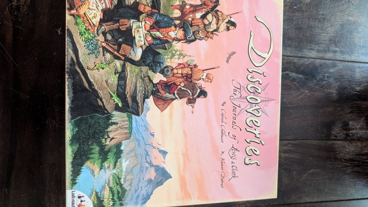 Discoveries: The Journals of Lewis & Clark Bordspel, Een of twee spelers, Ophalen of Verzenden, Zo goed als nieuw, Ludonaute