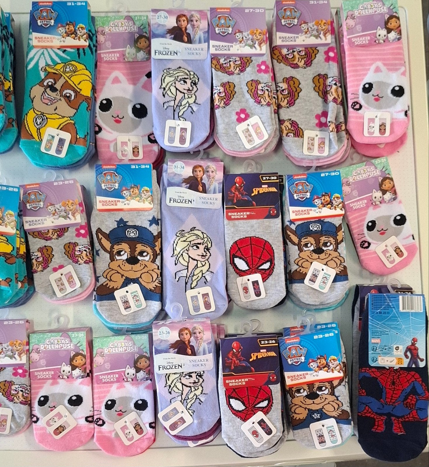 partij 45 xPaw Patrol, Spiderman, Frozen, Gabby's Dollhouse, Viacom International Media Networks, Amsterdam, The Netherlands, Nieuw