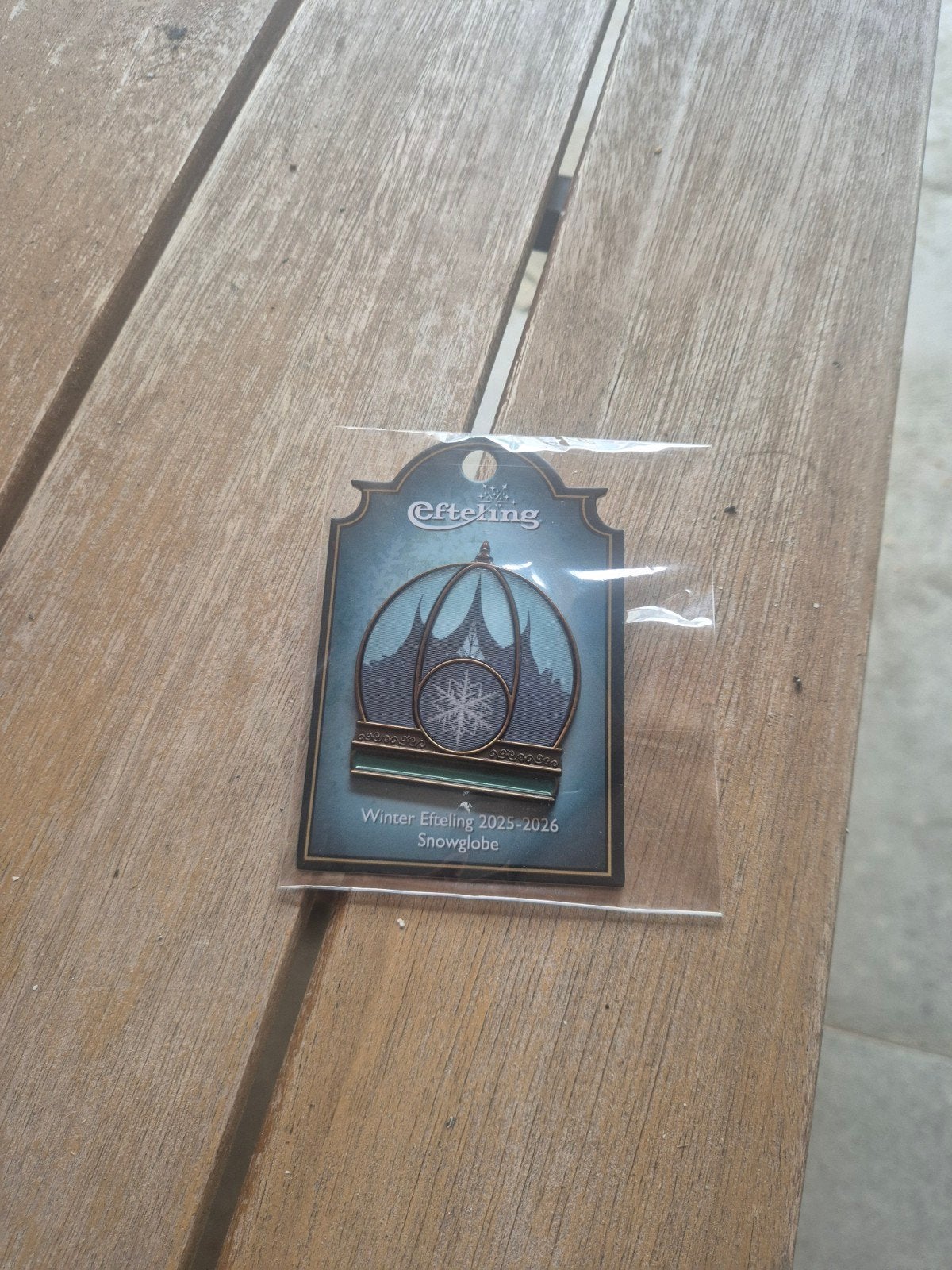 Efteling Pin Winter 2025, Verzamelen, Ophalen of Verzenden, Nieuw, Button of Speldje