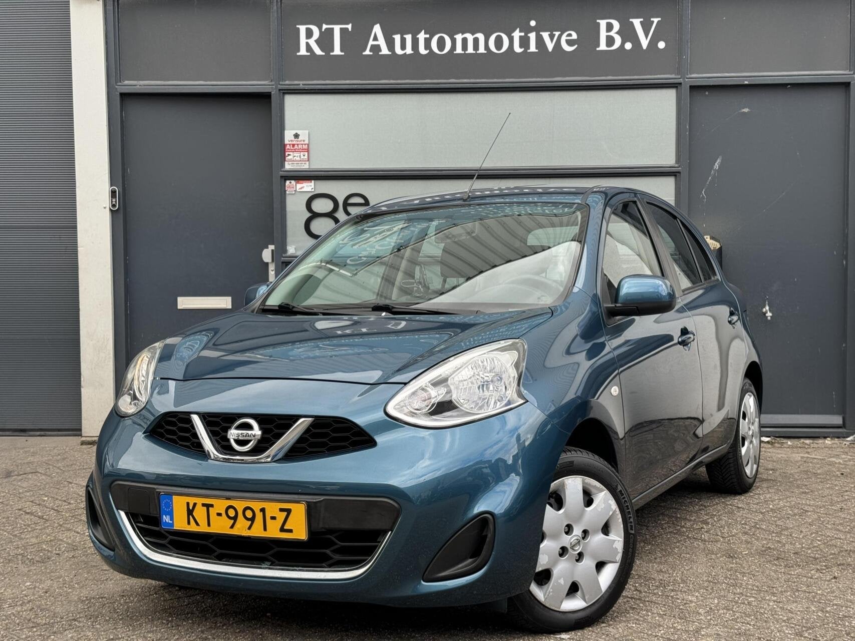 Nissan Micra 1.2 Acenta, Auto's, Voorwielaandrijving, Gebruikt, Blauw, 1198 cc