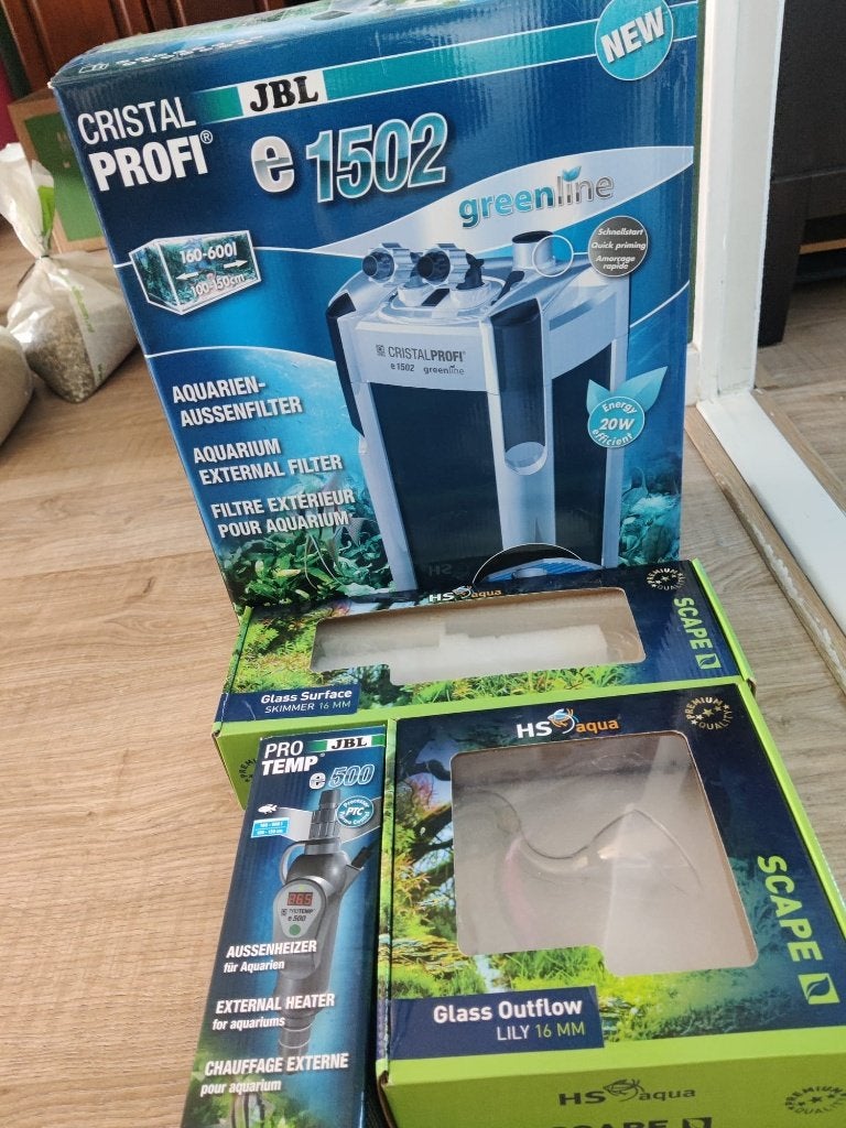 JBL e1502 aquarium buitenfilter en toebehoren, Ophalen, Gebruikt, JBL, Filter