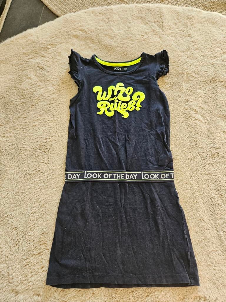 Blauwe jurk van europe kids, maat 122-128, Kinderen en Baby's, Kinderkleding | Maat 122, Europe Kids, Meisje, Ophalen of Verzenden