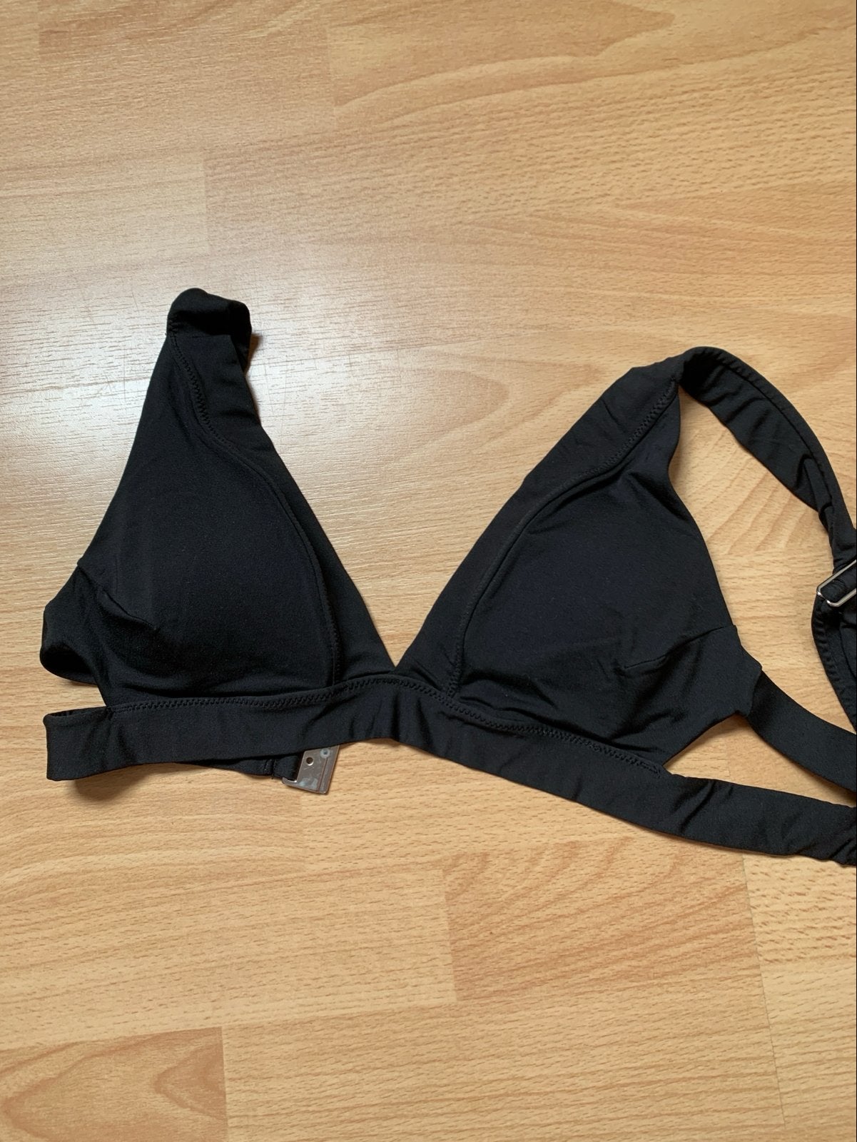 Zwarte Bikini Top H&M Maat M (EUR 38), Ophalen of Verzenden, Gedragen, Zwart, Bikini