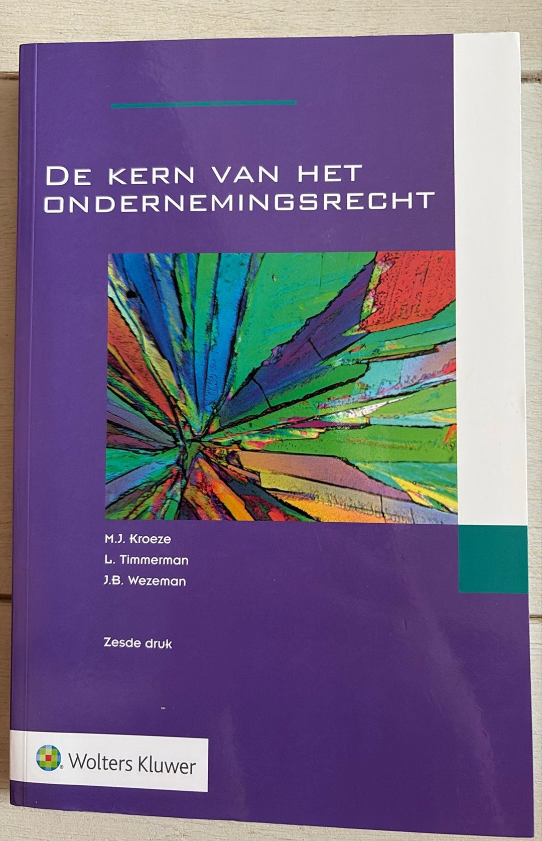 L. Timmerman - De kern van het ondernemingsrecht, L. Timmerman, Sociale wetenschap, Ophalen of Verzenden, Zo goed als nieuw