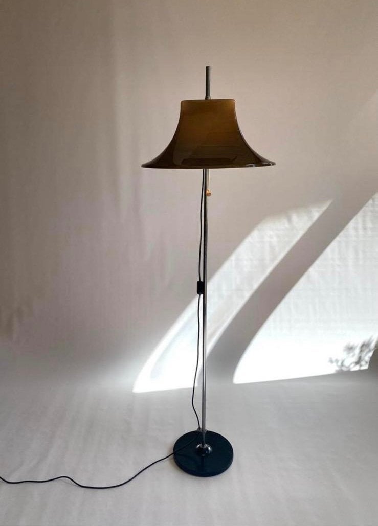 Design vloerlamp jaren 70, Ophalen, Zo goed als nieuw, 150 tot 200 cm