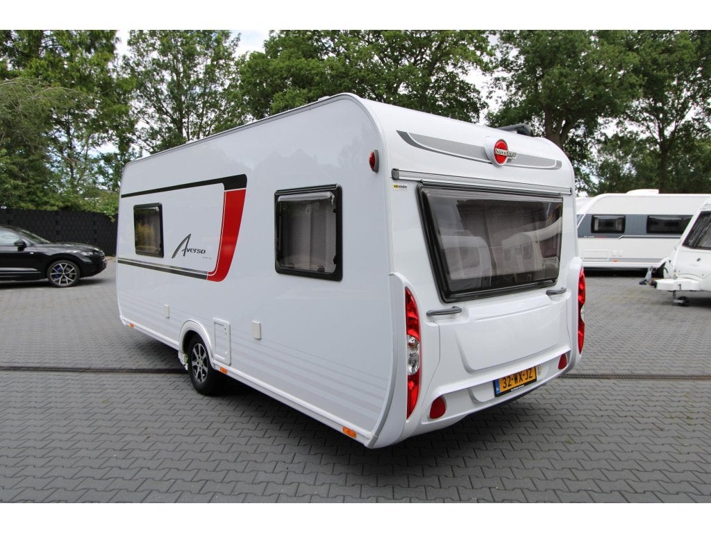 Bürstner Averso 490 TL ThuleLuifel-Mover-Voorten, Caravans en Kamperen, Kachel, Rondzit, Bedrijf, Bürstner