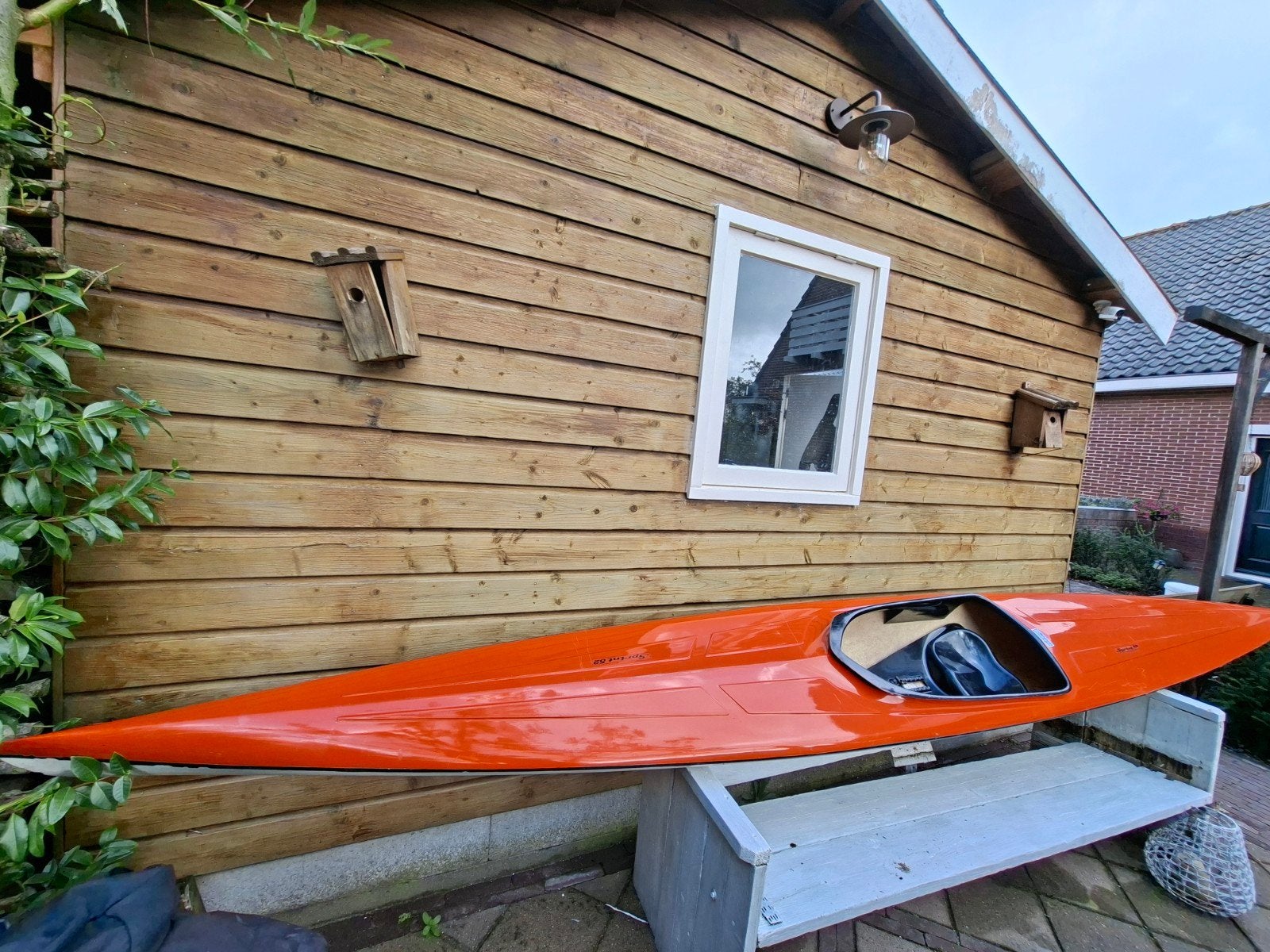 Eska Sprint 52 kajak – sportieve 1-persoons kajak – rood, Watersport en Boten, Ophalen, Gebruikt, Eén persoon, Kajak