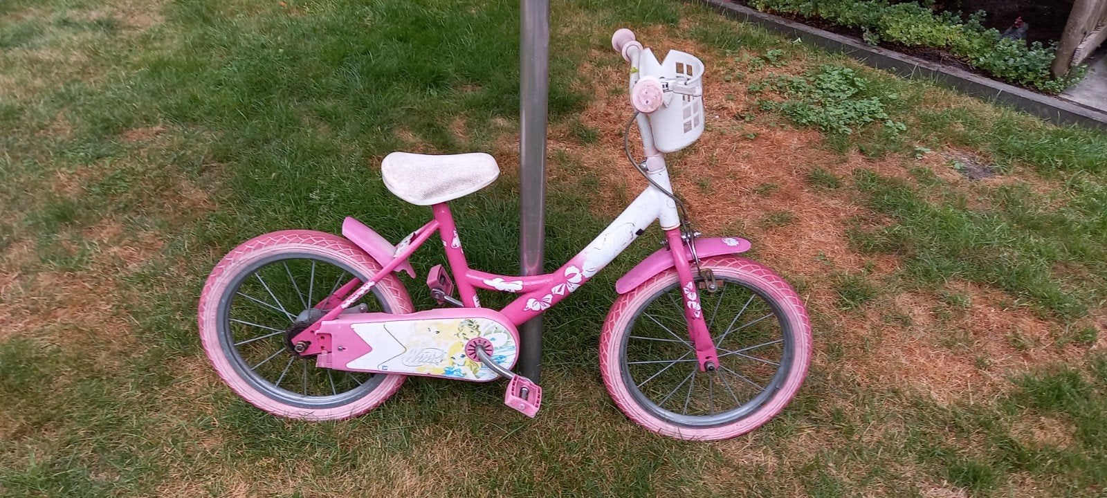 meisjes fiets 16 inch, Ophalen, Gebruikt, 16 inch