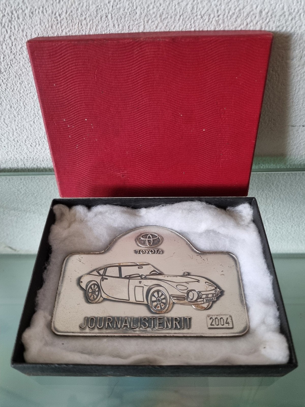 VNT,Zeldzaam,TOYOTA JOURNALISTENRIT2004RALLYSCHILD,Igst!, Ophalen of Verzenden, Zo goed als nieuw, Auto's