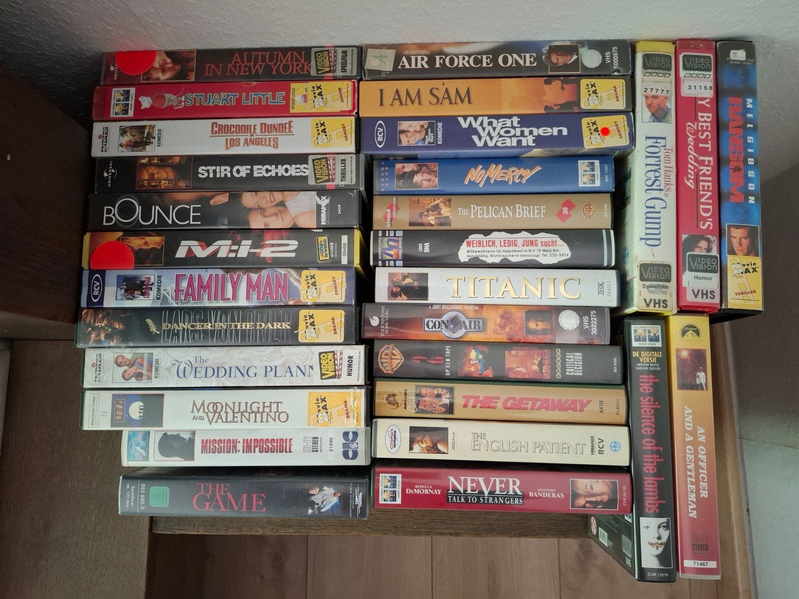 Grote collectie VHS-films: Actie, Drama, Komedie en meer, Cd's en Dvd's, VHS | Film, Alle leeftijden, Overige genres, Ophalen of Verzenden