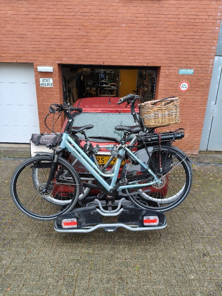 Thule fietsdrager E 916, Ophalen, Gebruikt, 2 fietsen, Trekhaakdrager