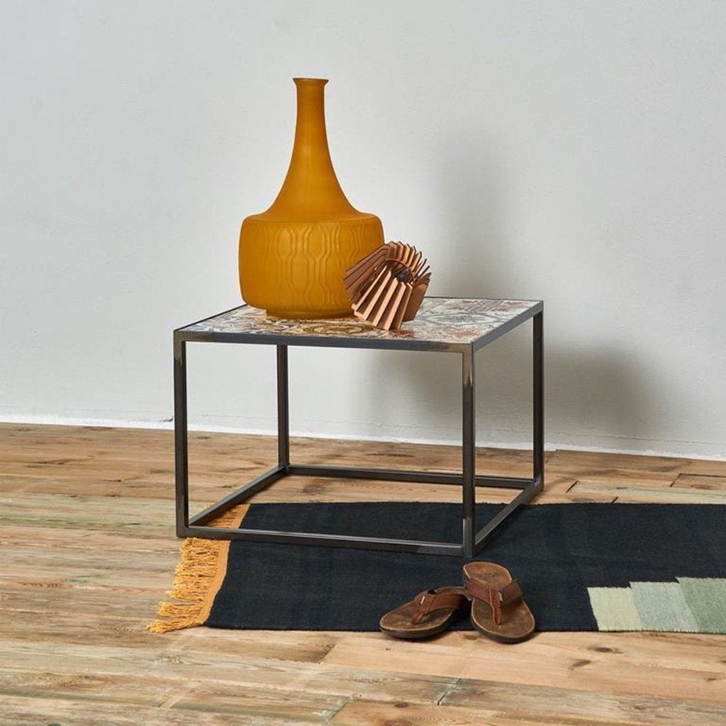 Spinder Design Ibiza boho salontafel met keramische tegels, 50 tot 100 cm, Ibiza, Bohemian,, Overige materialen, Spinder Design