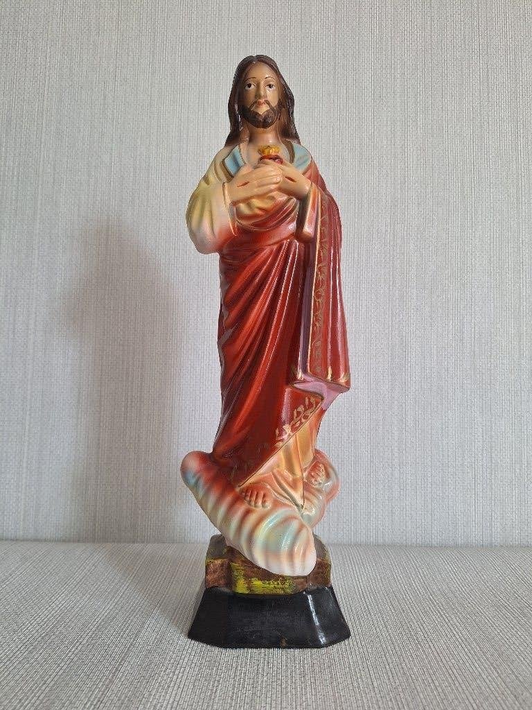Beeld Jezus heilig hart., Antiek en Kunst, Ophalen of Verzenden
