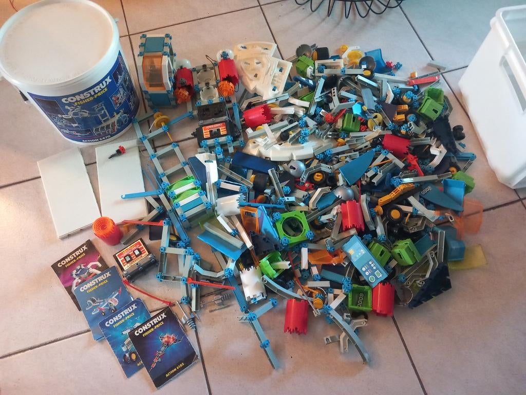 Grote partij fisher price Construx, Ophalen of Verzenden, ConstrUX Speelgoed B.V., Gebruikt, Speelset