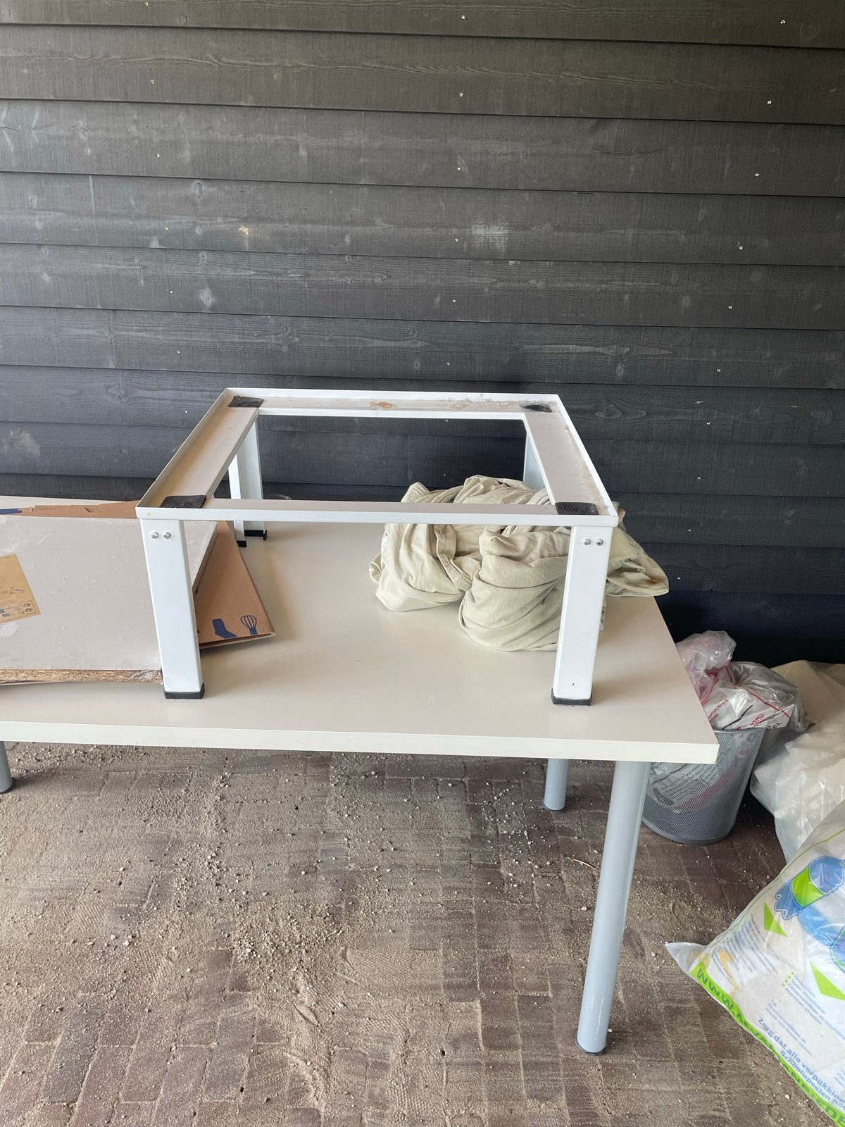 Wasmachine rek / Verhoger voor wasmachine, Ophalen, Gebruikt