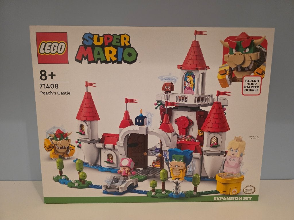 LEGO 71408 Super Mario — Peach's Castle ***NIEUW***, Nieuw, Ophalen of Verzenden, Complete set, Compleet