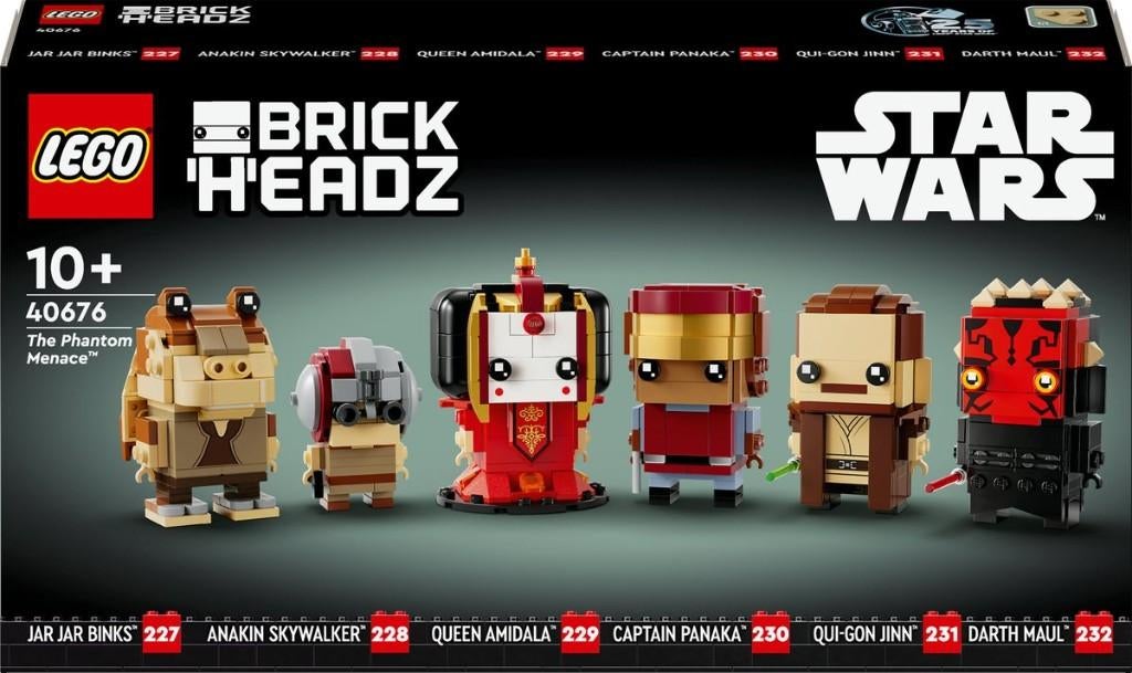 LEGO Brickheadz Star Wars 40676 - The Phantom Menace, Ophalen, Star Wars, Lego, Nieuw