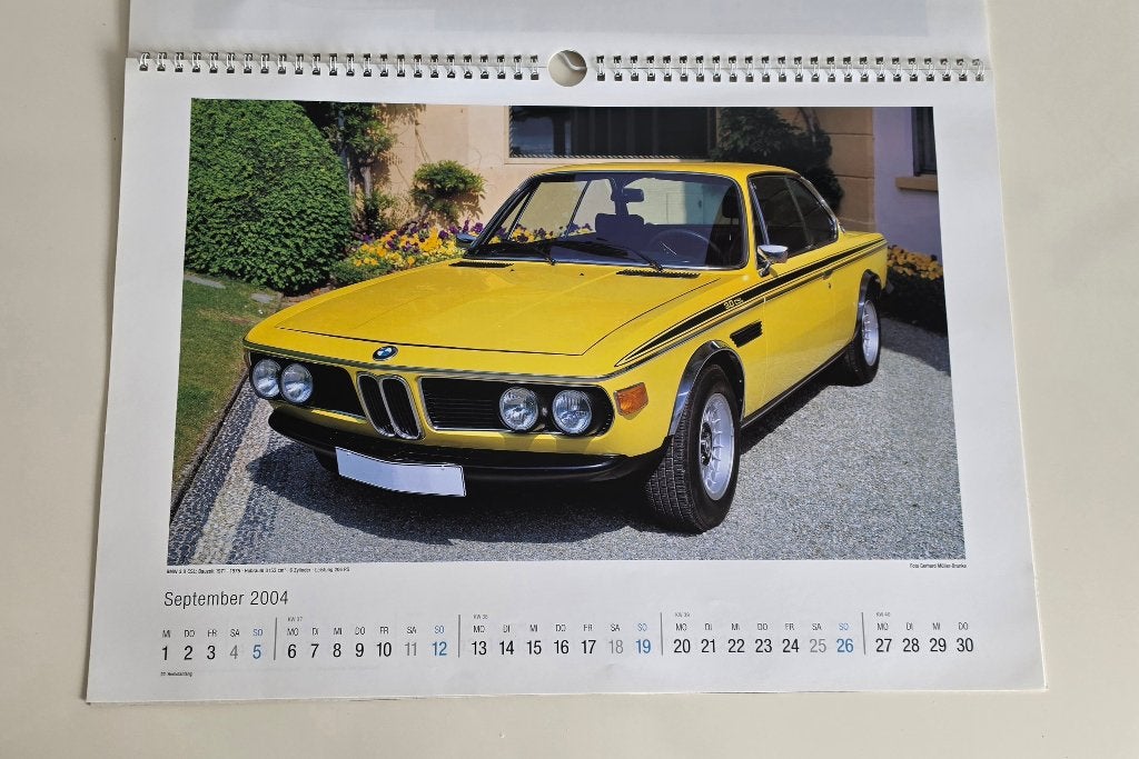 BMW Classic Kalender 2004 – 12 Klassiekers – 44 x 31 cm, Ophalen of Verzenden