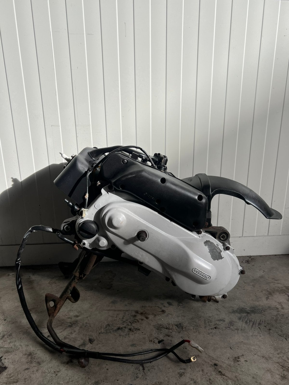 Nette Piaggio zip 2takt blok zo goed als compleet, Fietsen en Brommers, Ophalen, Zo goed als nieuw, Blok, Piaggio