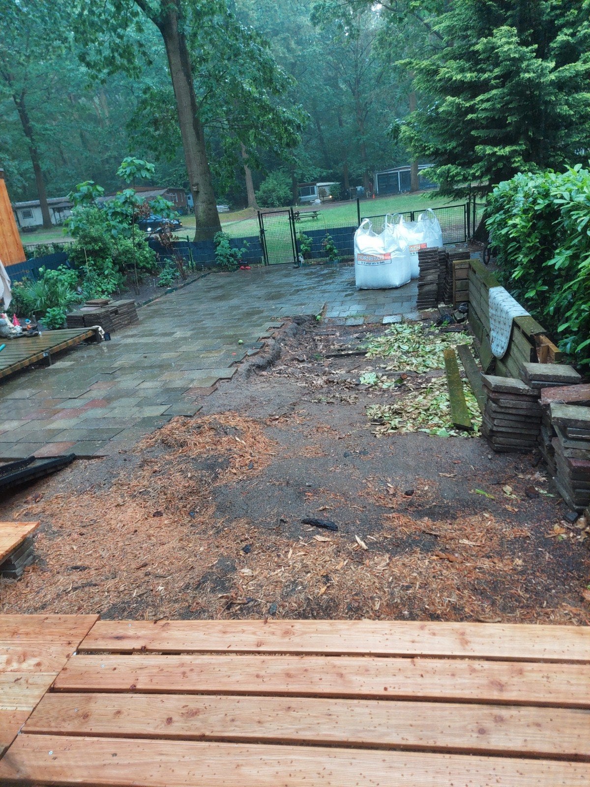 Zoek iemand voor mij tuin, Ophalen of Verzenden, Gebruikt, Beton, Klinkers