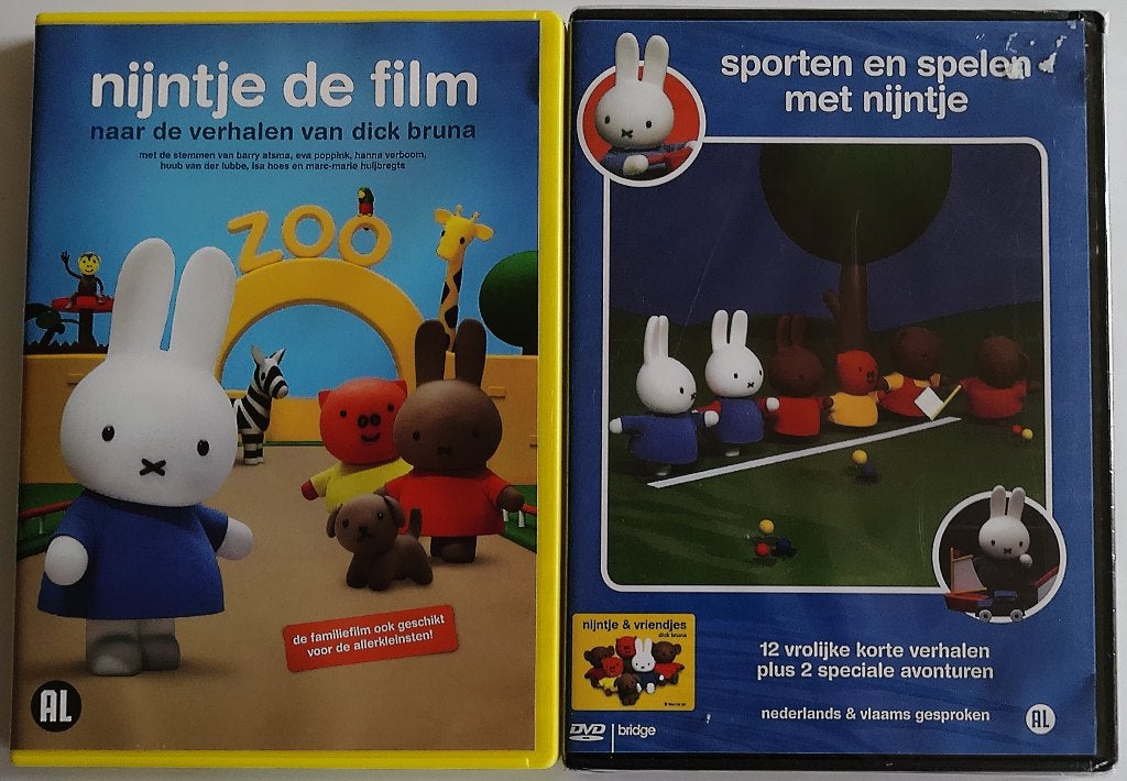 Film-Serie *** NIJNTJE *** 2 stuks, Alle leeftijden, Ophalen of Verzenden, Zo goed als nieuw, Nederlands
