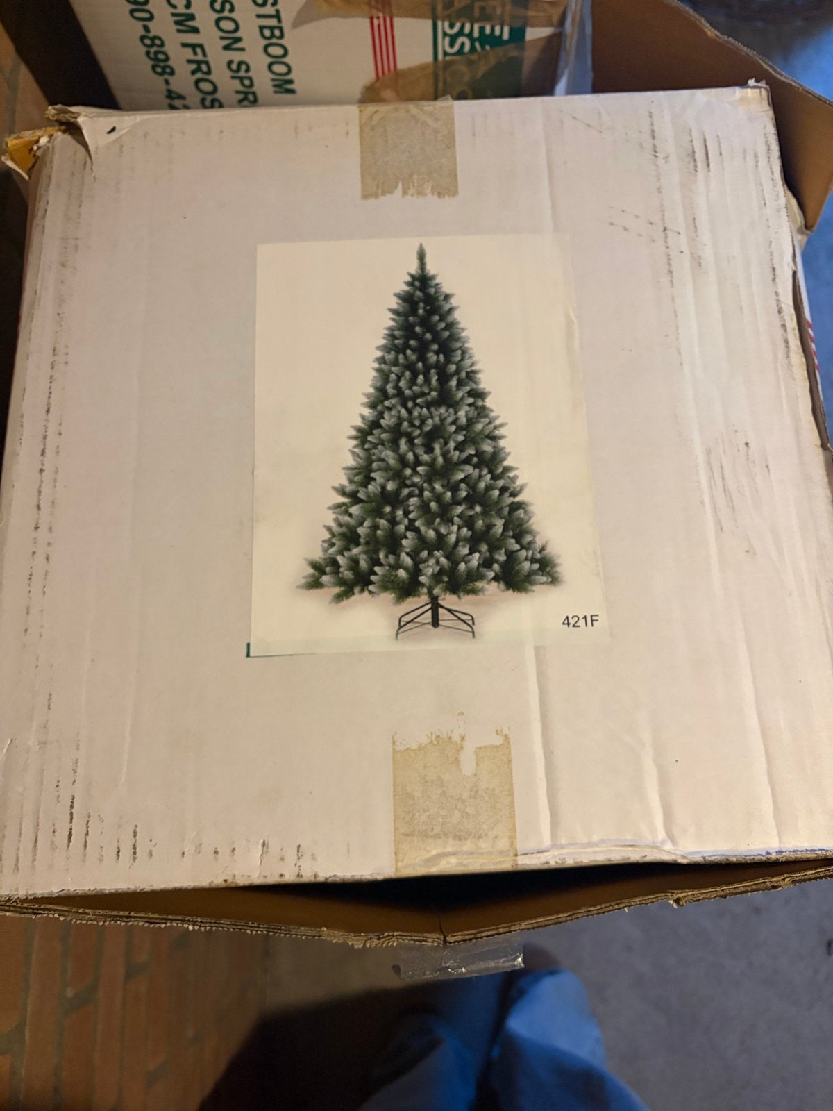 Kunst kerstboom 240 cm, Diversen, Ophalen, Zo goed als nieuw