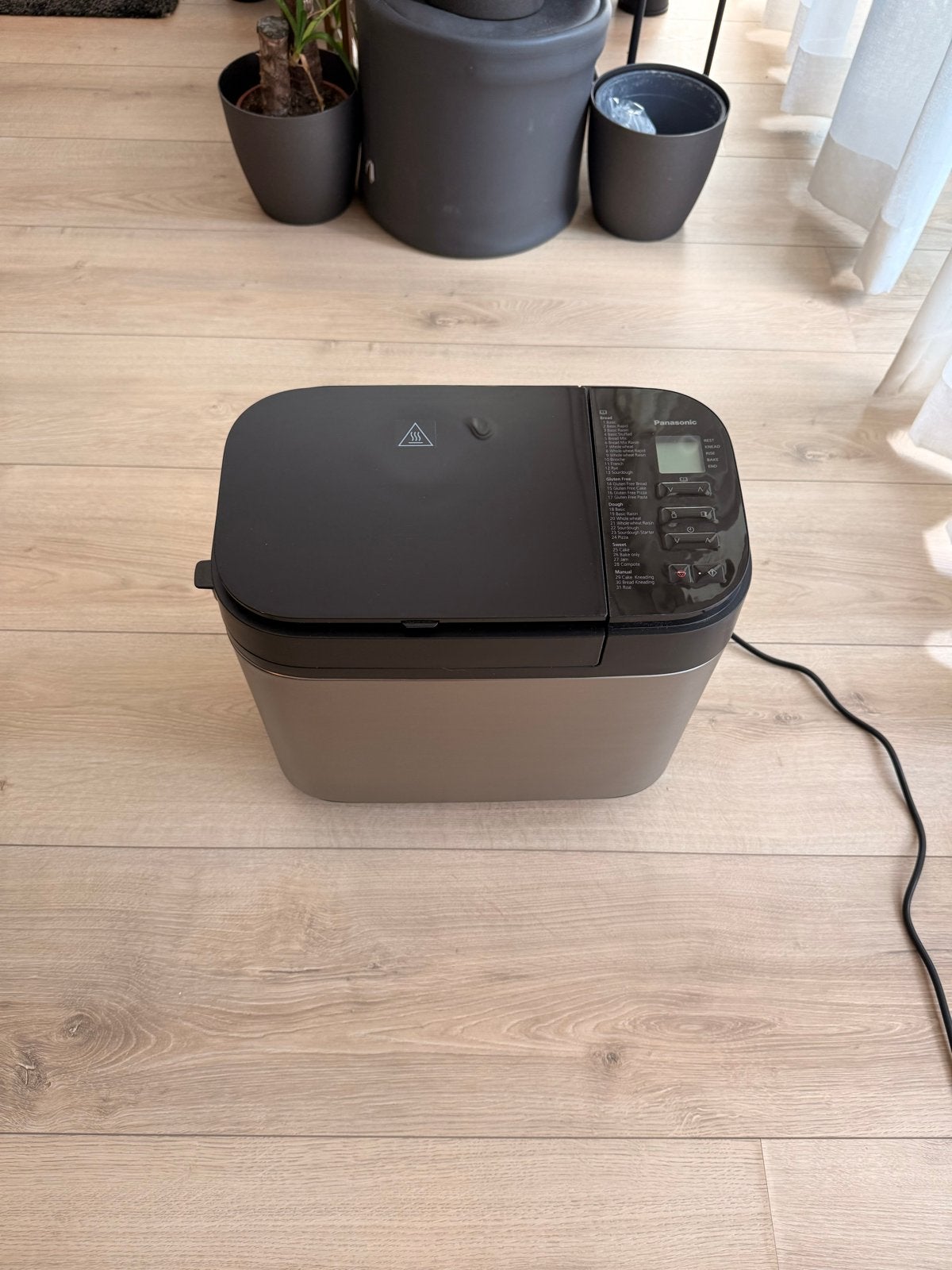 Panasonic SD-YR2550 Automatische Broodbakmachine, Met timer, Meer dan 10 programma's, 800 tot 1200 gram deeg, Ophalen of Verzenden