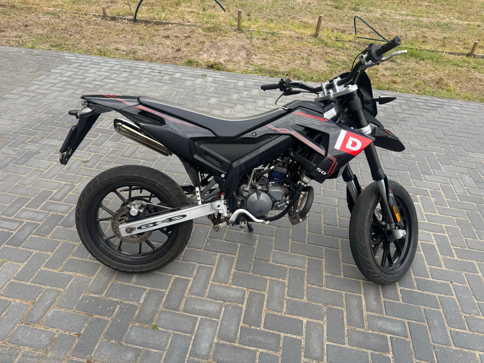 Derbi Senda 50 SM Limited Edition Brommer, Ophalen, 6 versnellingen, Gebruikt, Maximaal 45 km/u