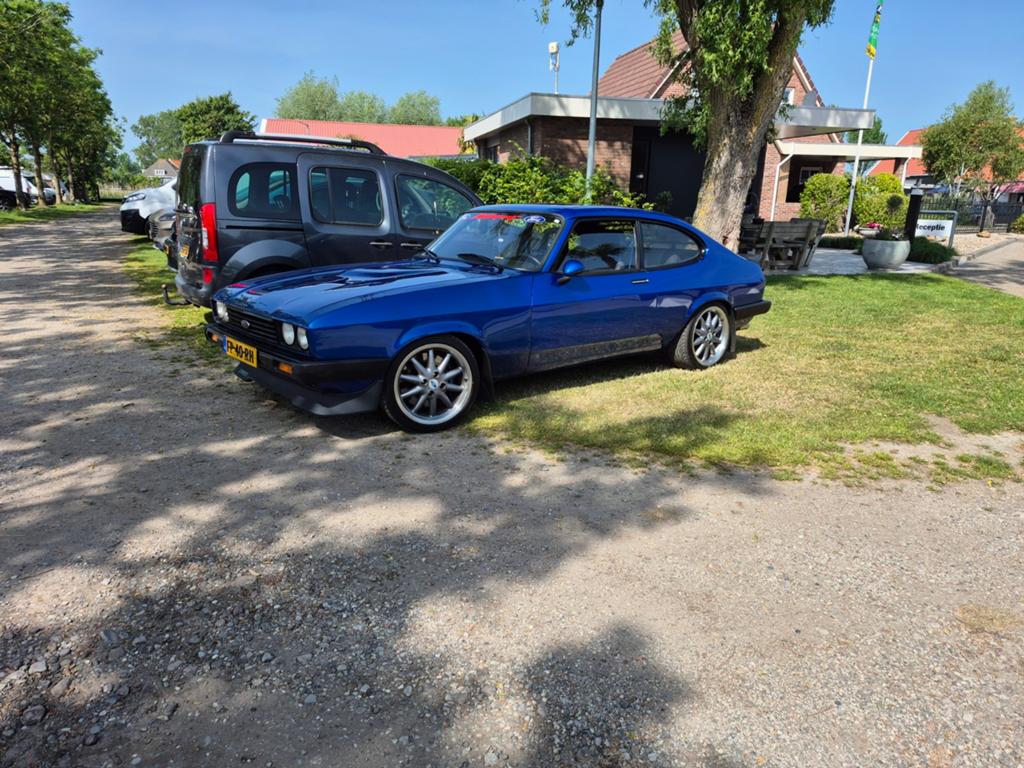 Ford Capri 2,9 Cosworth 1980, Achterwielaandrijving, Zwart, Blauw, Origineel Nederlands