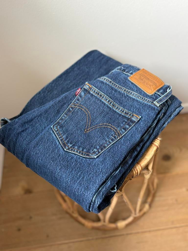 Levi’s ribcage Bell, Ophalen of Verzenden, Zo goed als nieuw, Blauw, W27 (confectie 34) of kleiner