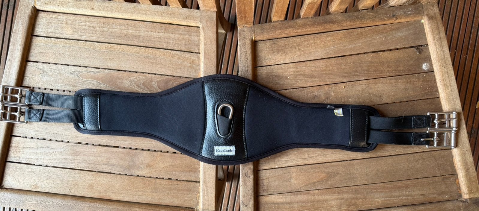 Singel Kavalkade memoryfoam comfort 90 cm zwart, Dieren en Toebehoren, Paarden en Pony's | Overige Paardenspullen, Ophalen of Verzenden