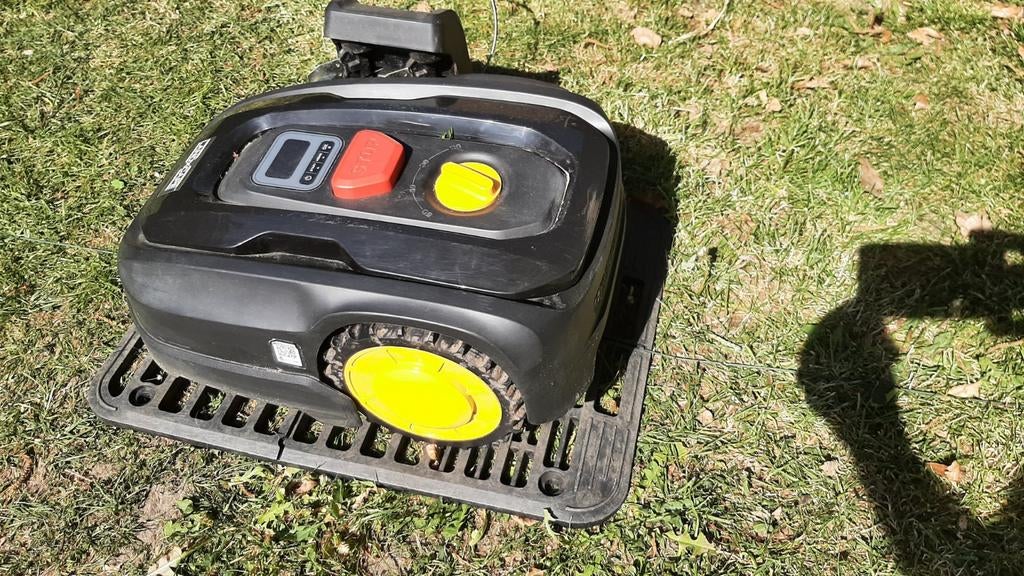 Simpele robotmaaier, Ophalen