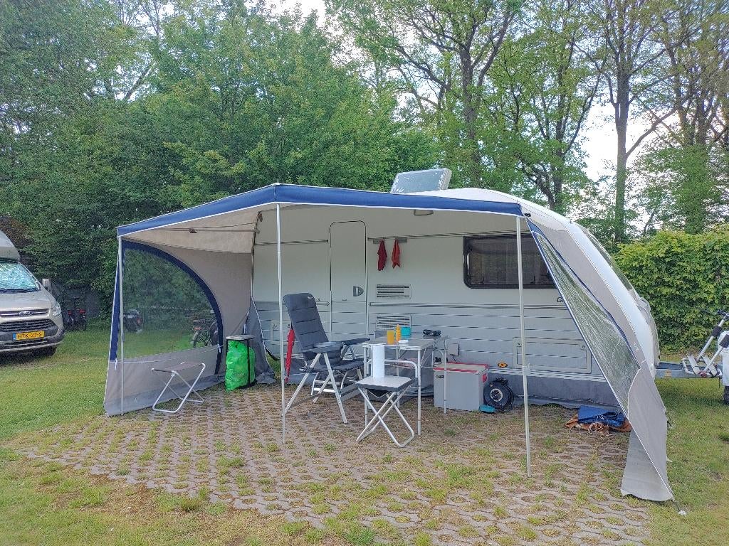 Originele Kip-caravan luifel 4.40m, Caravans en Kamperen, Ophalen, Gebruikt
